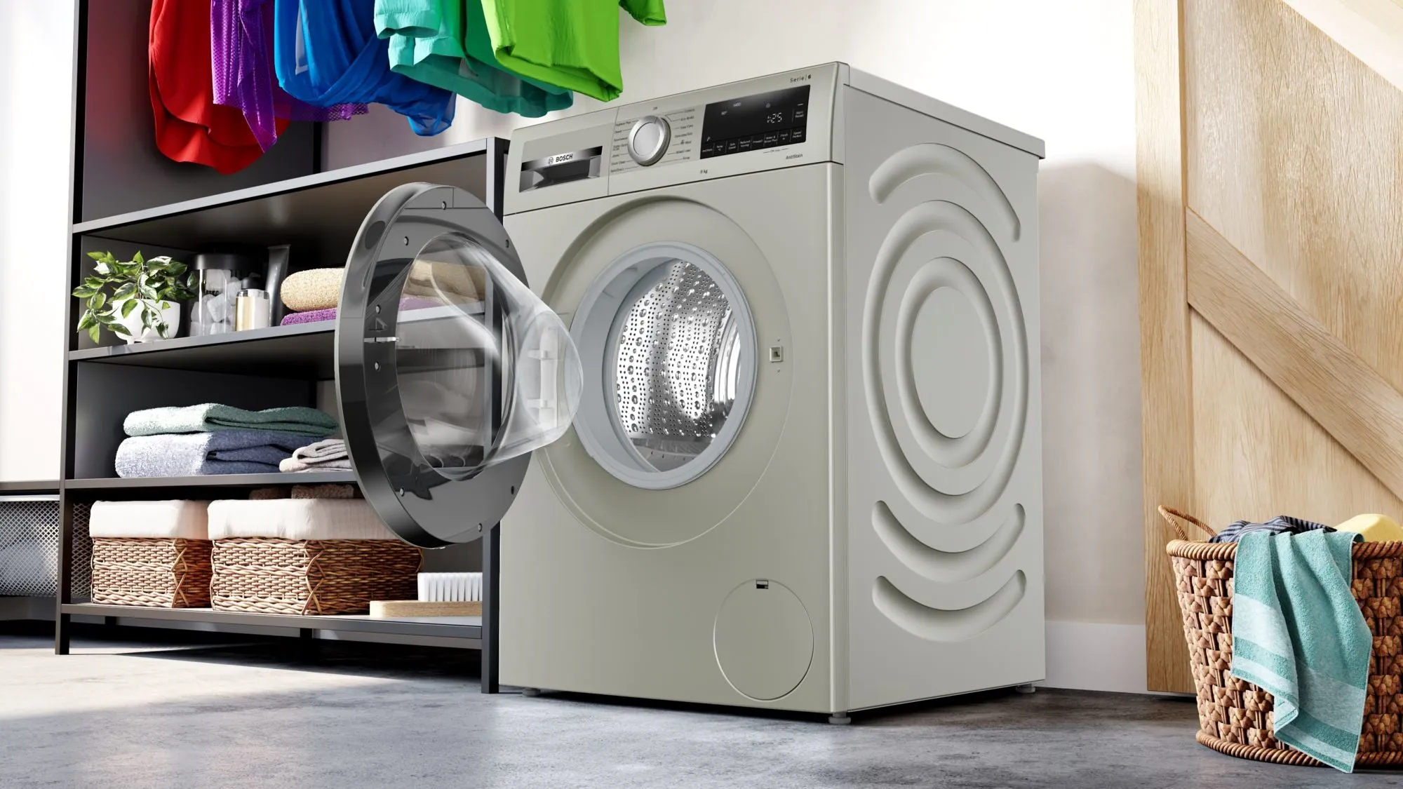 Bosch WGG2440XGB 9kg 1400 Spin Washing Machine