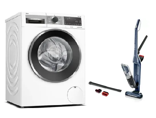 Bosch WGG254A0SG 10kg Front Load Washing Machine   Bosch BBH3K2800 Handstick Vacuum