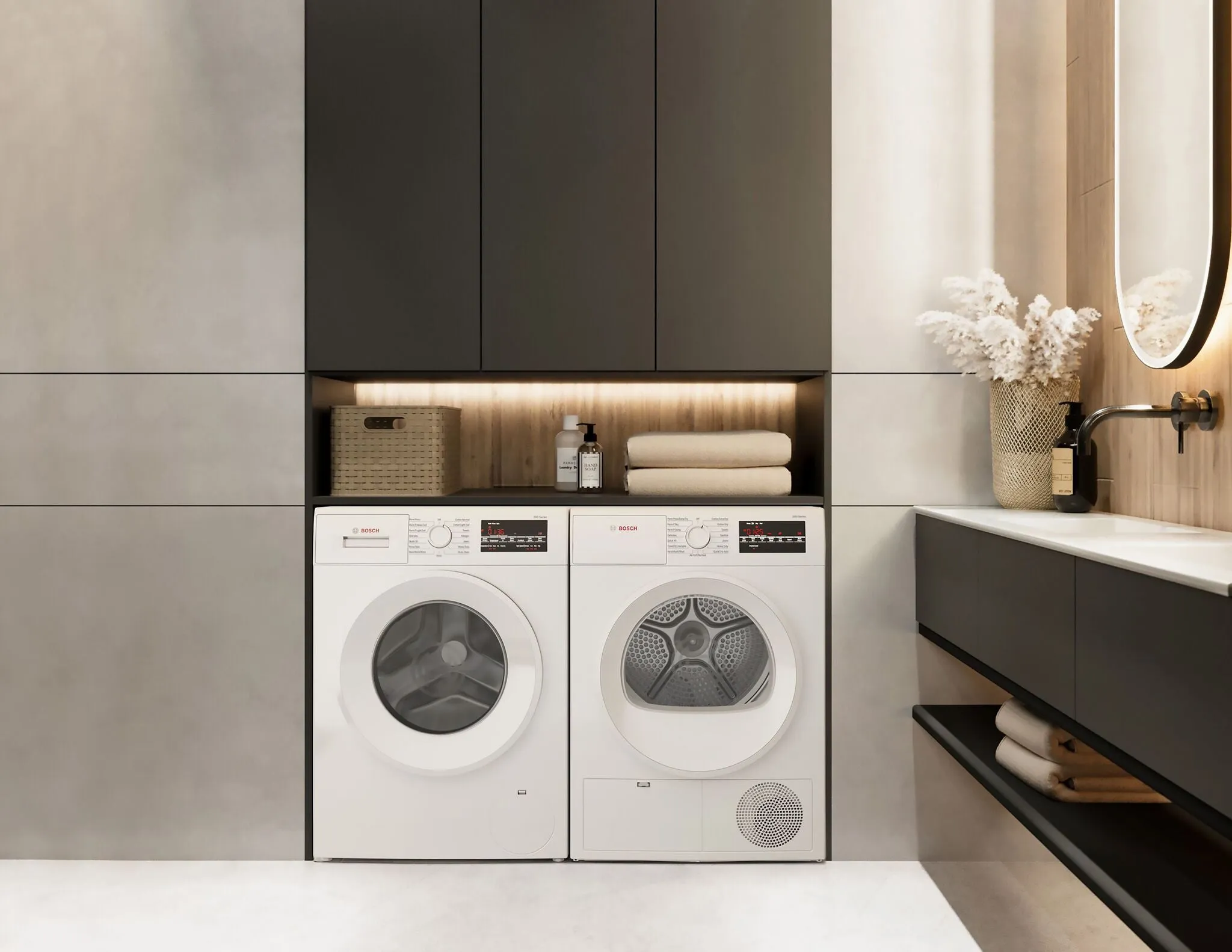 Bosch White Compact Front-Load 300 Series Washer (2.2 Cu.Ft.) - WGA14400UC