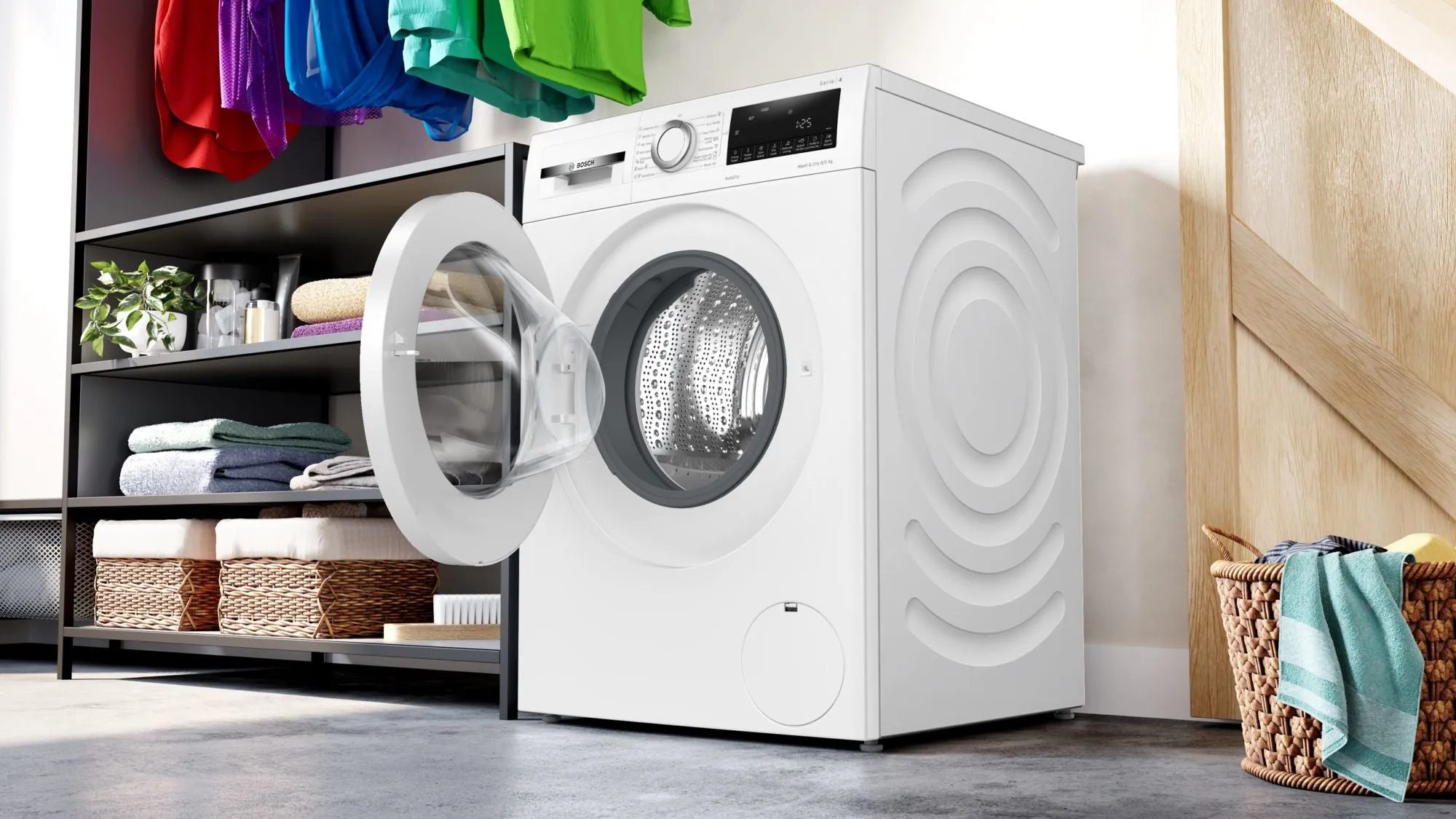 Bosch WNA134U8GB 8kg/5kg 1400 Spin Washer Dryer