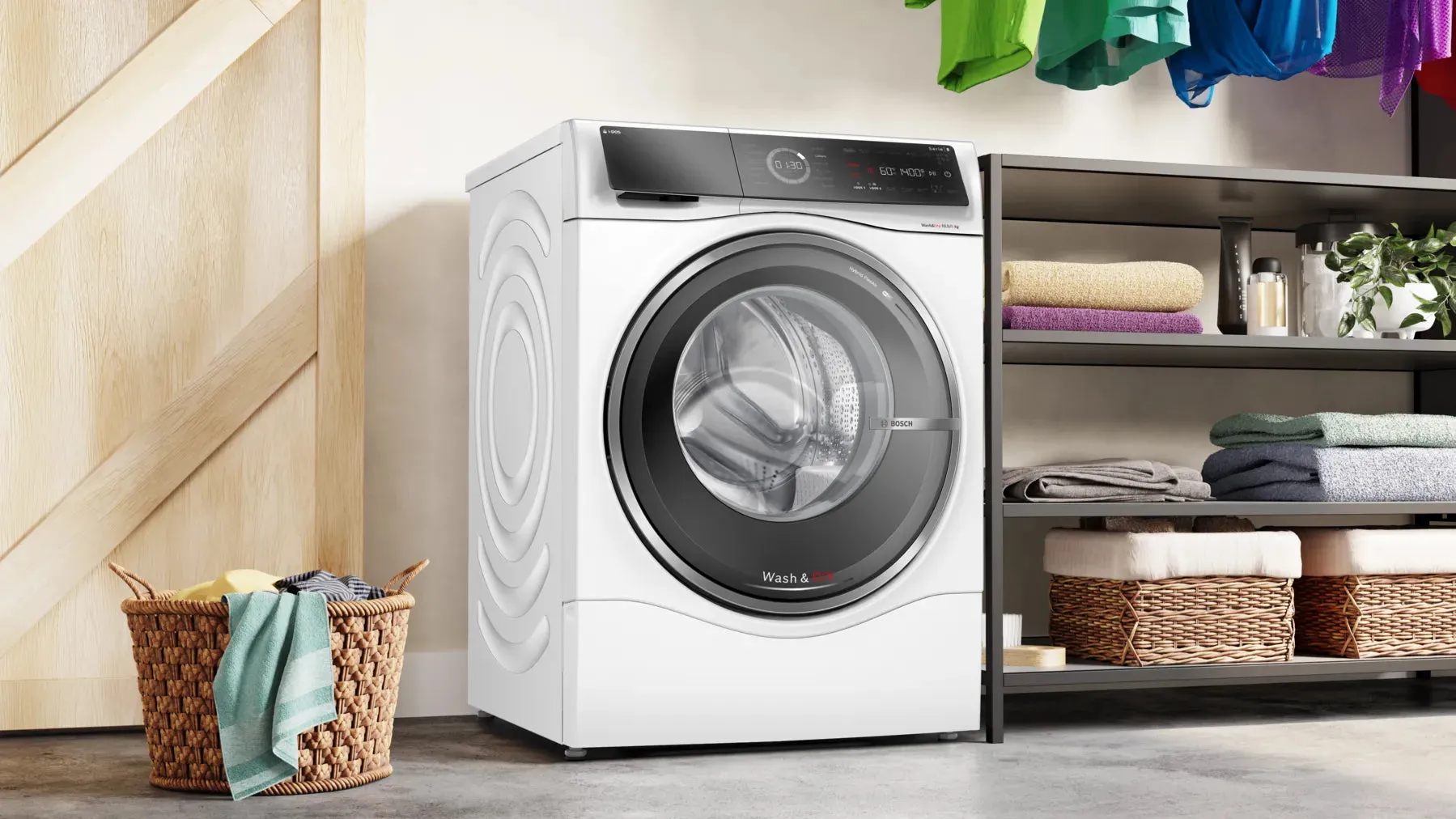 Bosch WNC25410GB 10.5kg/6kg 1400 Spin Washer Dryer