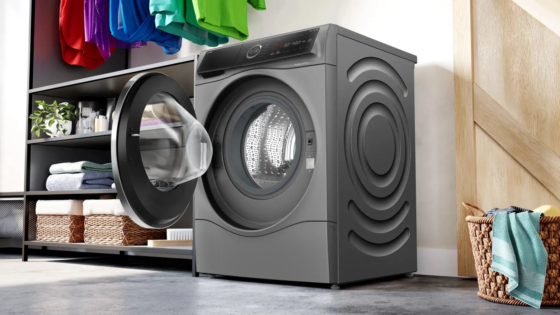 Bosch WNC254ARGB 10.5kg/6kg 1400 Spin Washer Dryer