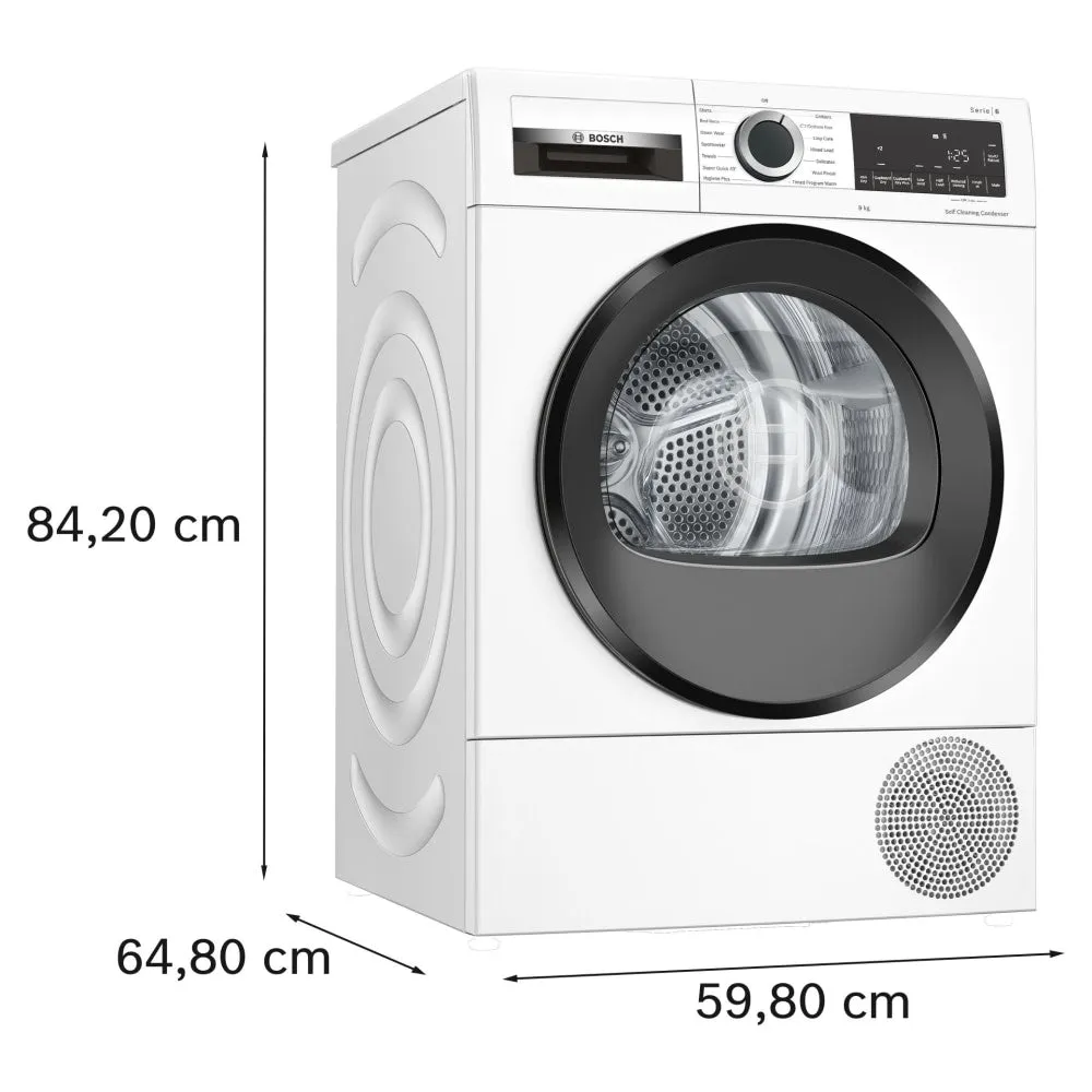 Bosch WQG245A0GB 9kg Heat Pump Tumble Dryer