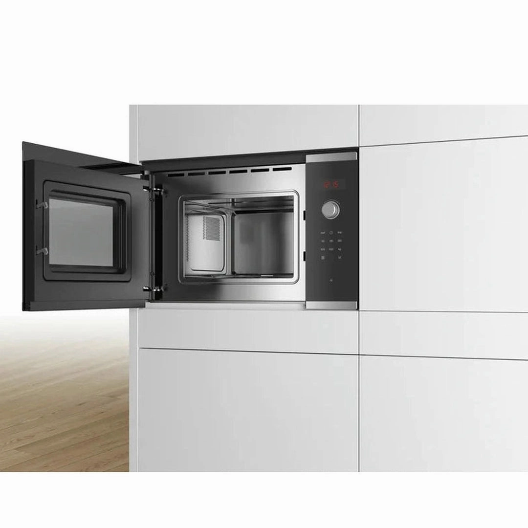 Bosch 20L Integrated Stainless Steel Microwave | BFL523MS0B