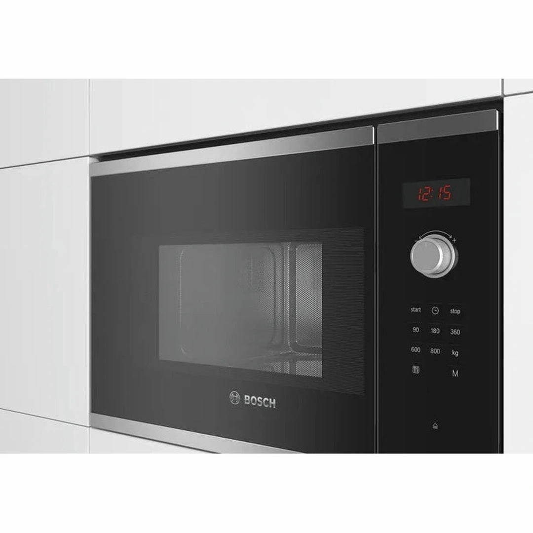 Bosch 20L Integrated Stainless Steel Microwave | BFL523MS0B