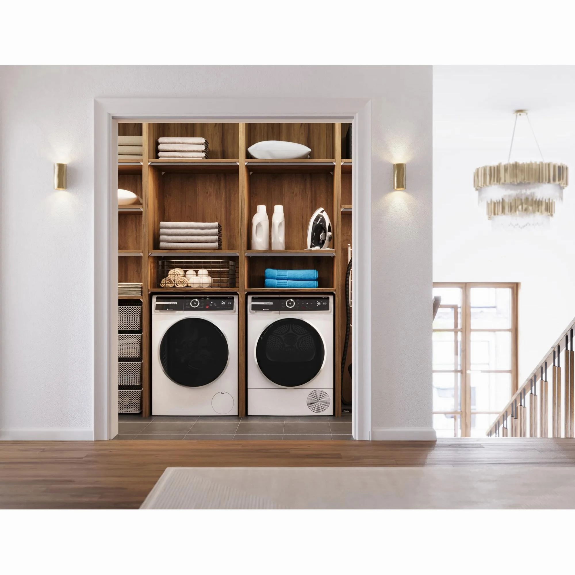 Bosch 4.0 cu. ft. Electric Dryer with Heat Pompe WQB245B0UC
