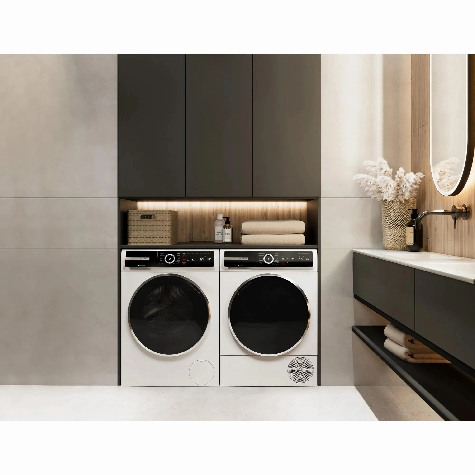 Bosch 4.0 cu. ft. Electric Dryer with Heat Pompe WQB245B0UC