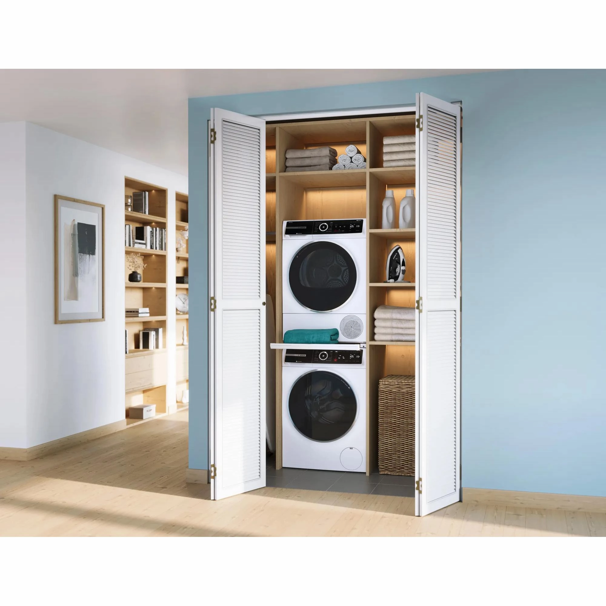 Bosch 4.0 cu. ft. Electric Dryer with Heat Pompe WQB245B0UC