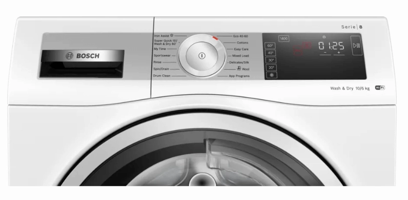 Bosch WDU8H541GB Series 8 Washer dryer 10/6 kg 1400 rpm