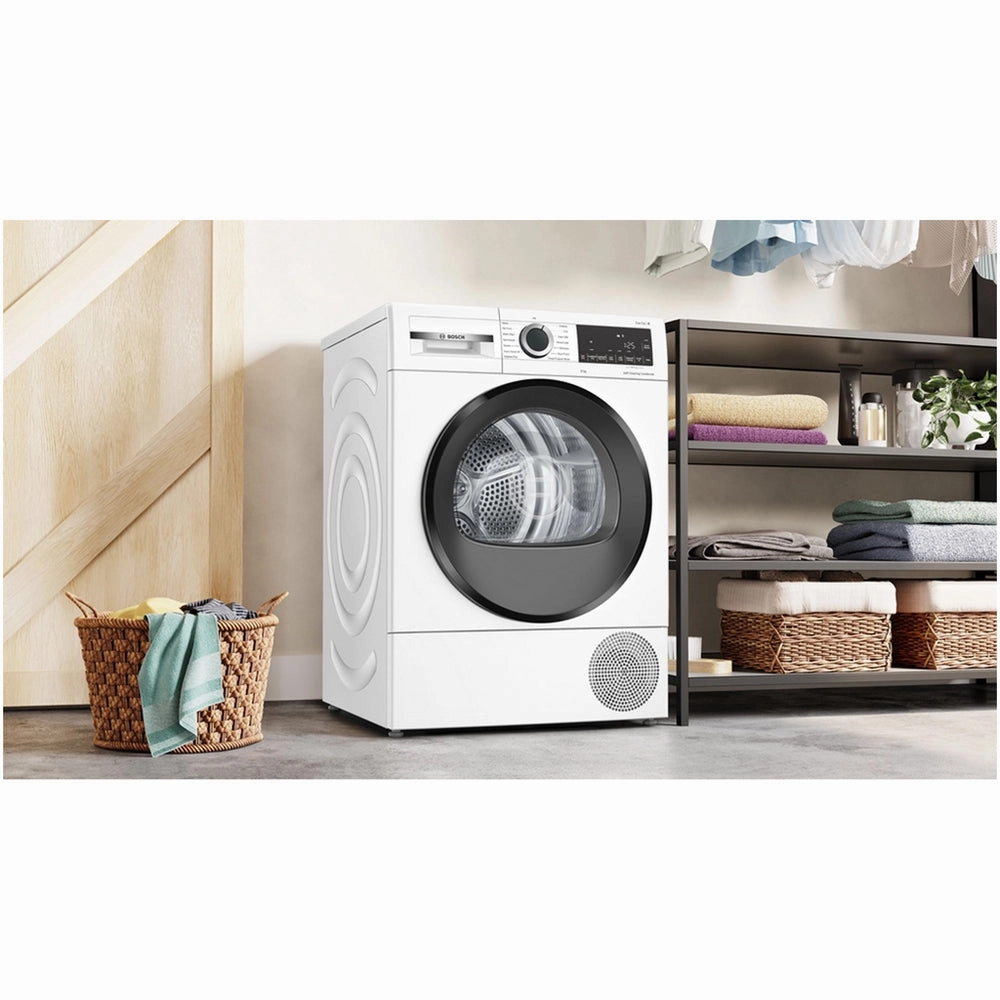 Bosch WQG24500GB Series 6 9kg Heat Pump Tumble Dryer White