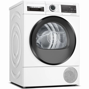 Bosch WQG24509GB Serie 6 9kg Heat Pump Dryer Sensor Dry White 14 Programs