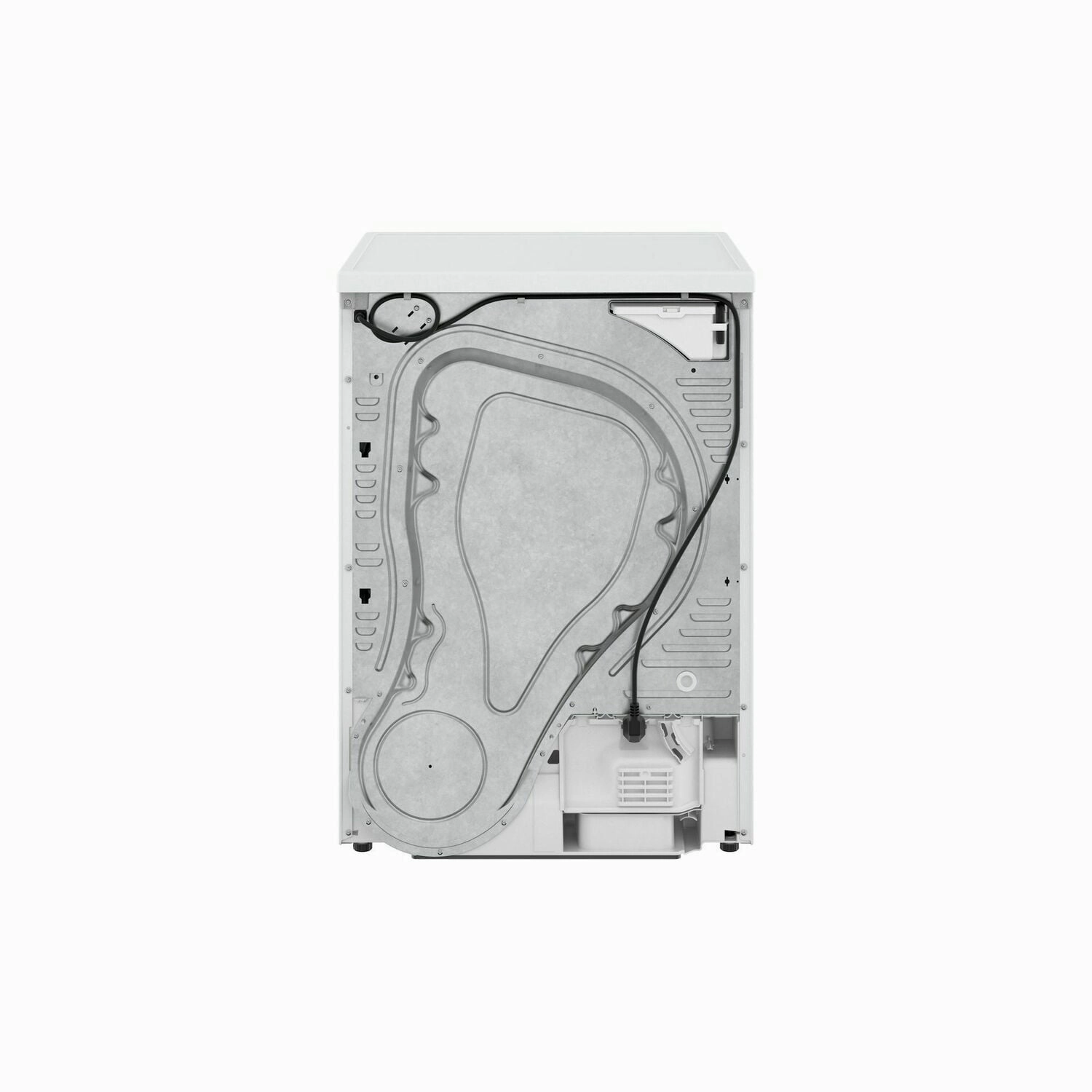 Bosch WTG86400UC 300 Series Cond. Dryer - 208/240V, Cap. 4.0 Cu.Ft., 15 Cyc.,67 Dba Galv.Drum, White/Door Non-Rev.