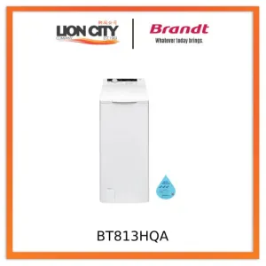 Brandt  BT813HQA Top Load Washing Machine - White
