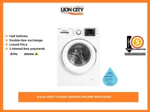 Brandt FRONT-LOADING WASHING MACHINE BWF524DWA