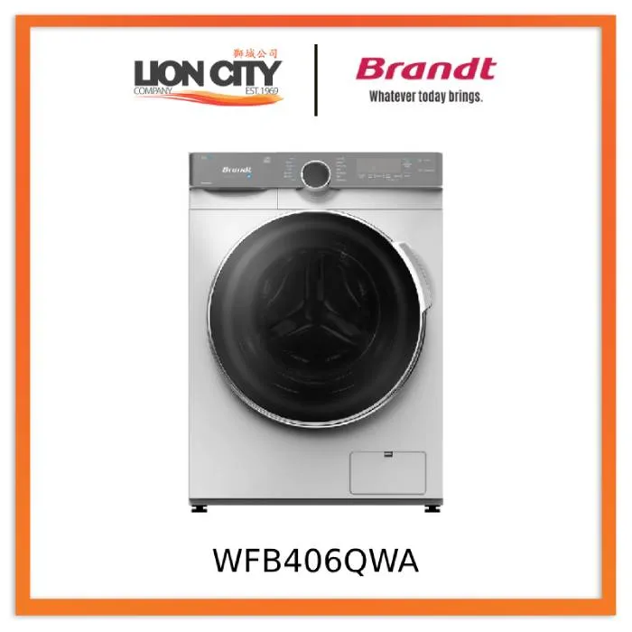 Brandt WFB406QWA 10kg Front Load Washer