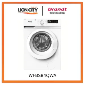 Brandt WFBS84QWA 8kg Front Load Washer