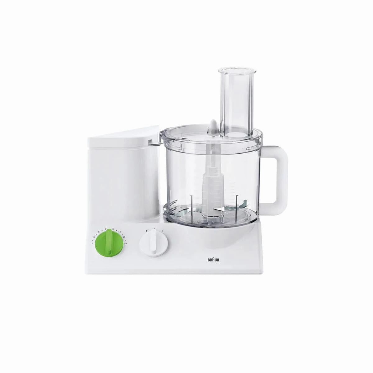 Braun Food Processor Dual Control System with Variable Speed, White