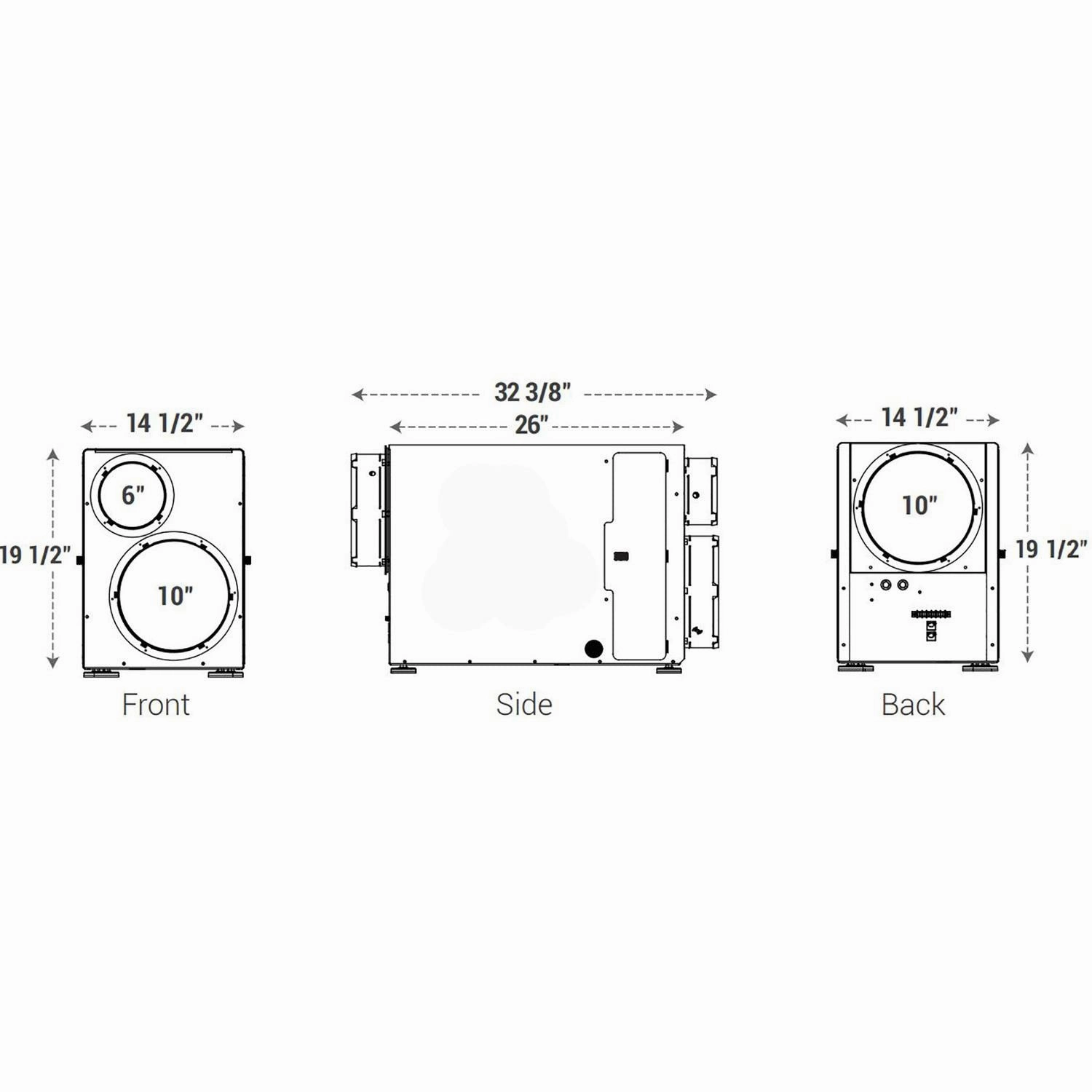 Broan B98DHV Broan Deh 3000R Digital Control & Remote Sensor