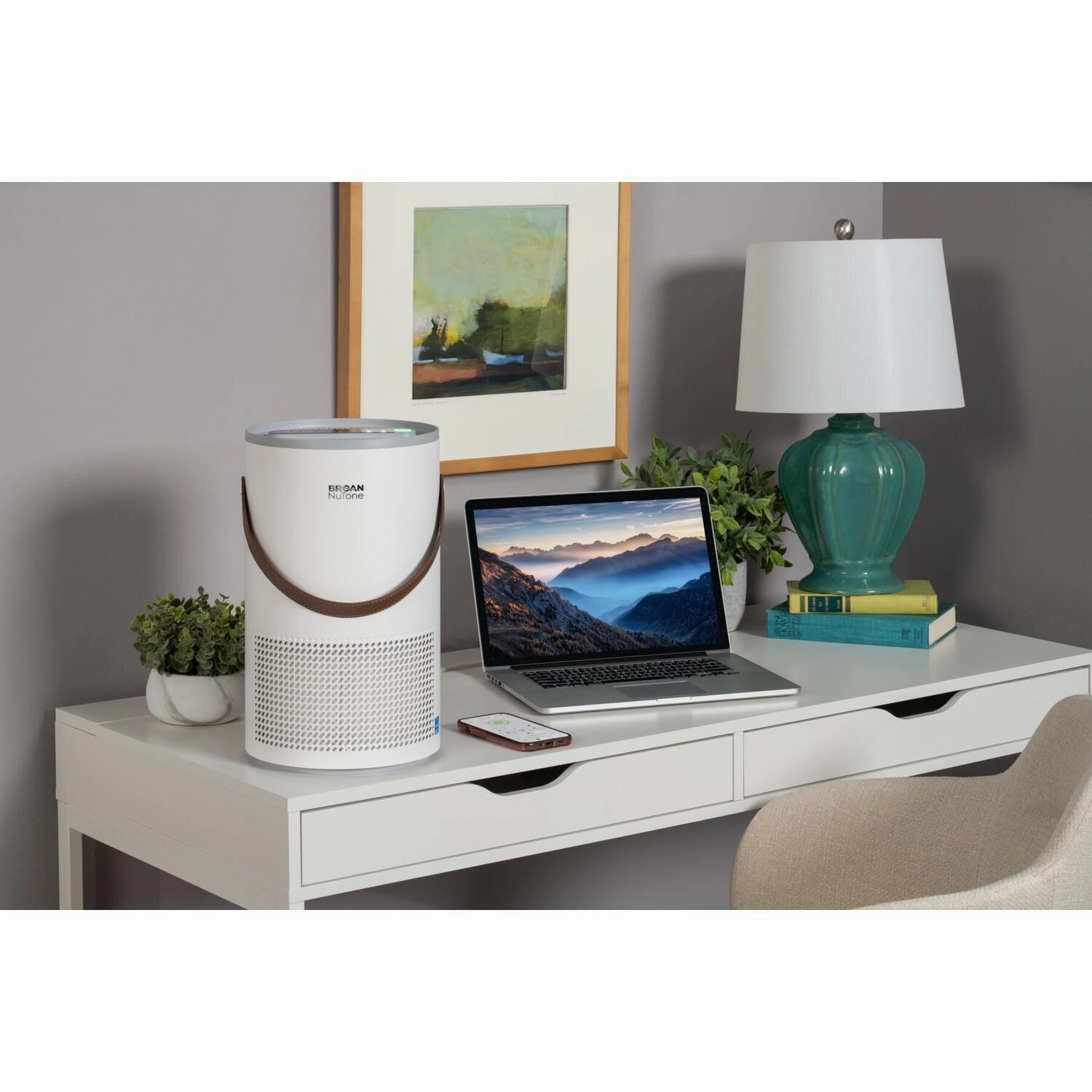 Broan BNAP100 Broan-Nutone Air Purifier W/ Advanced Particulate Sensing, True Hepa