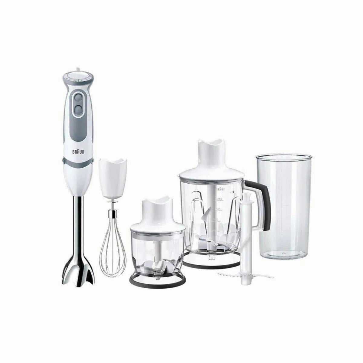 Brown Hand Blender Chopper 1.25 Litre Jug Blender 21 Speeds