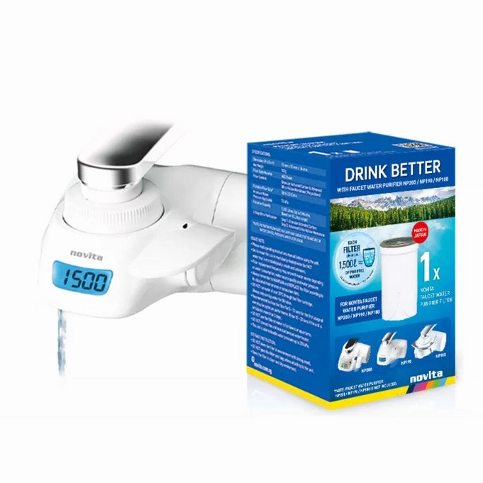 BUNDLE: NP190 FAUCET WATER PURIFIER   FILTER PACK