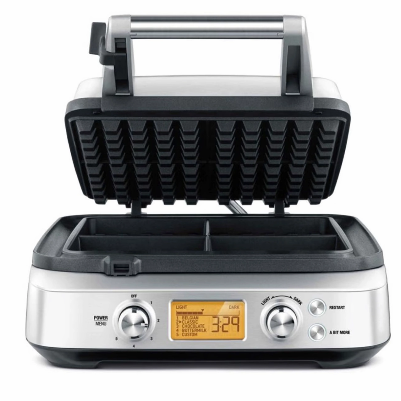 BWM640 THE SMART WAFFLE PRO 4 SLICE WAFFLE MAKER