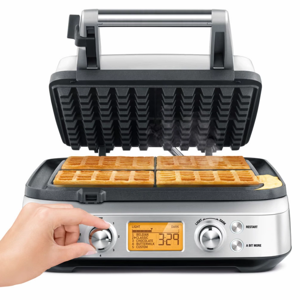 BWM640 THE SMART WAFFLE PRO 4 SLICE WAFFLE MAKER