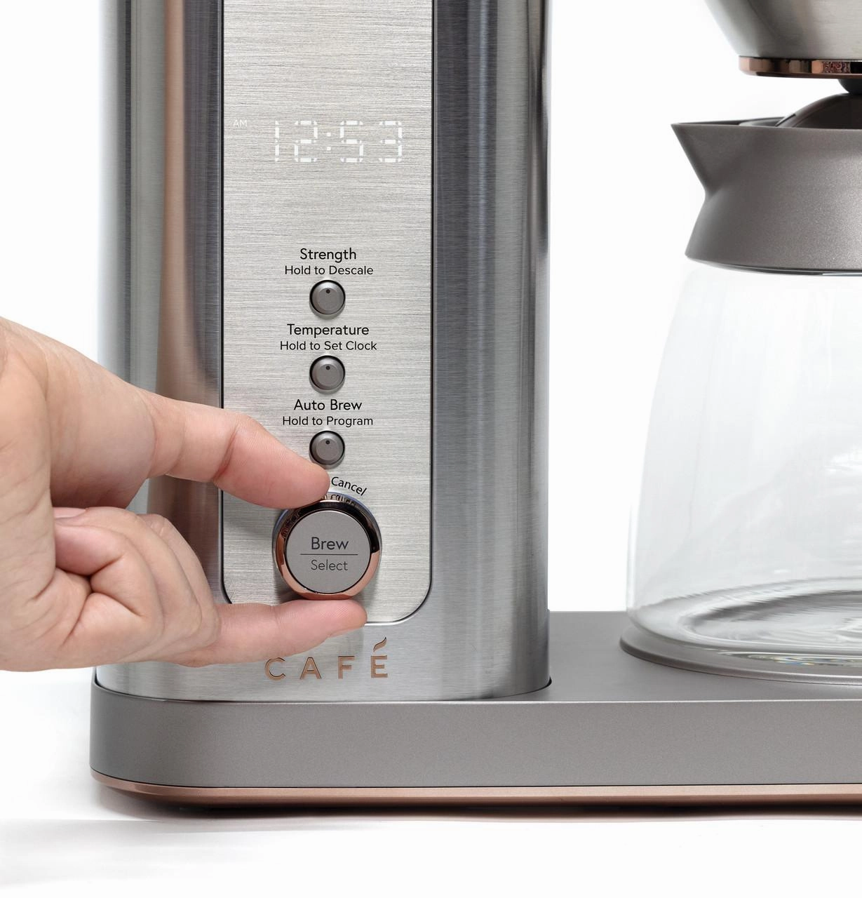 Cafe C7CDABS2RS3 Caf&#8482; Specialty Drip Coffee Maker With Glass Carafe