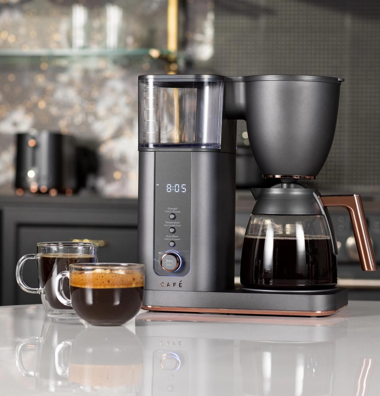 Cafe C7CDABS3RD3 Caf&#8482; Specialty Drip Coffee Maker With Glass Carafe