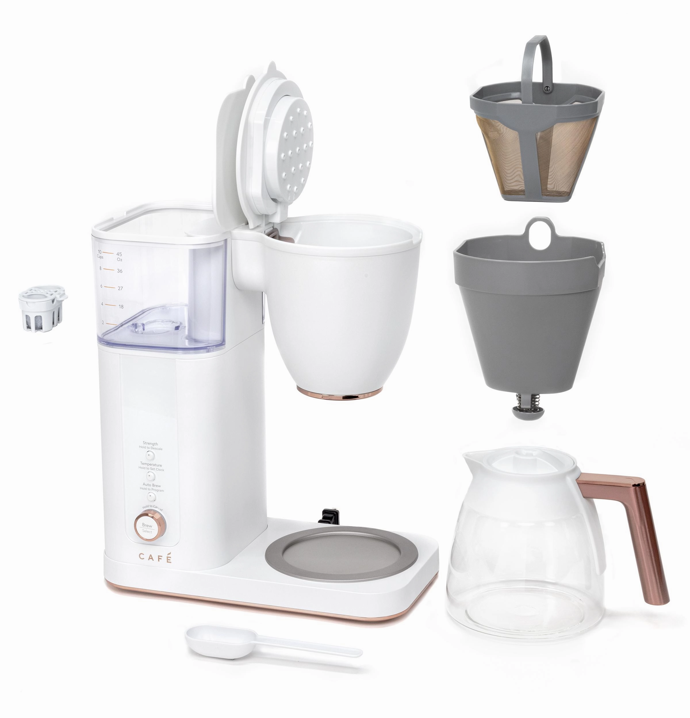 Cafe C7CDABS4RW3 Caf&#8482; Specialty Drip Coffee Maker With Glass Carafe