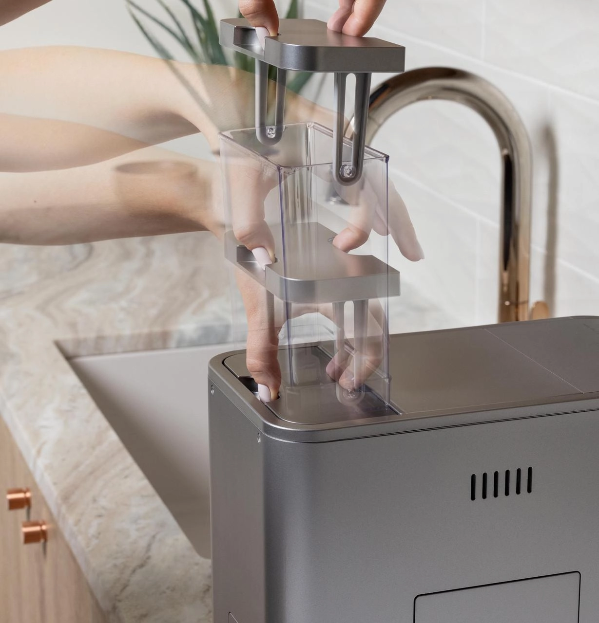Cafe C7CEBBS2RS3 Caf&#8482; Affetto Automatic Espresso Machine   Frother