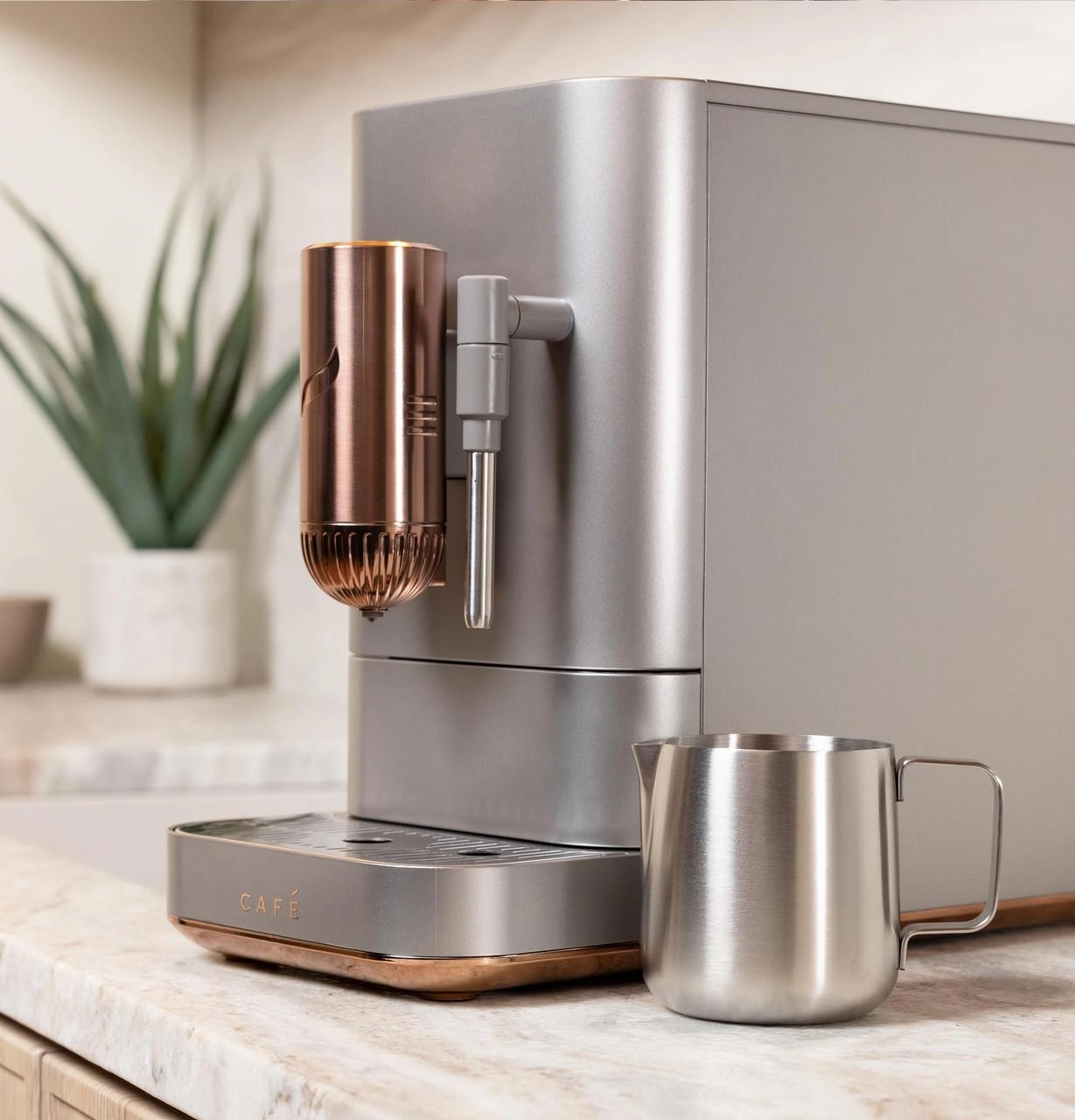 Cafe C7CEBBS2RS3 Caf&#8482; Affetto Automatic Espresso Machine   Frother