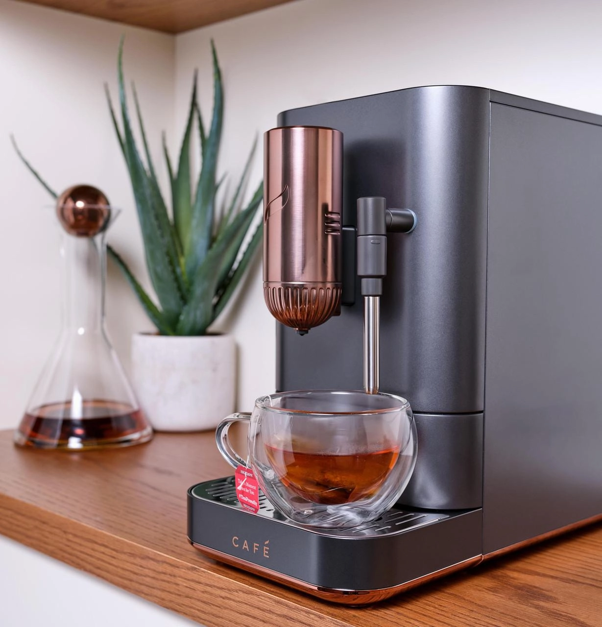 Cafe C7CEBBS3RD3 Caf&#8482; Affetto Automatic Espresso Machine   Frother