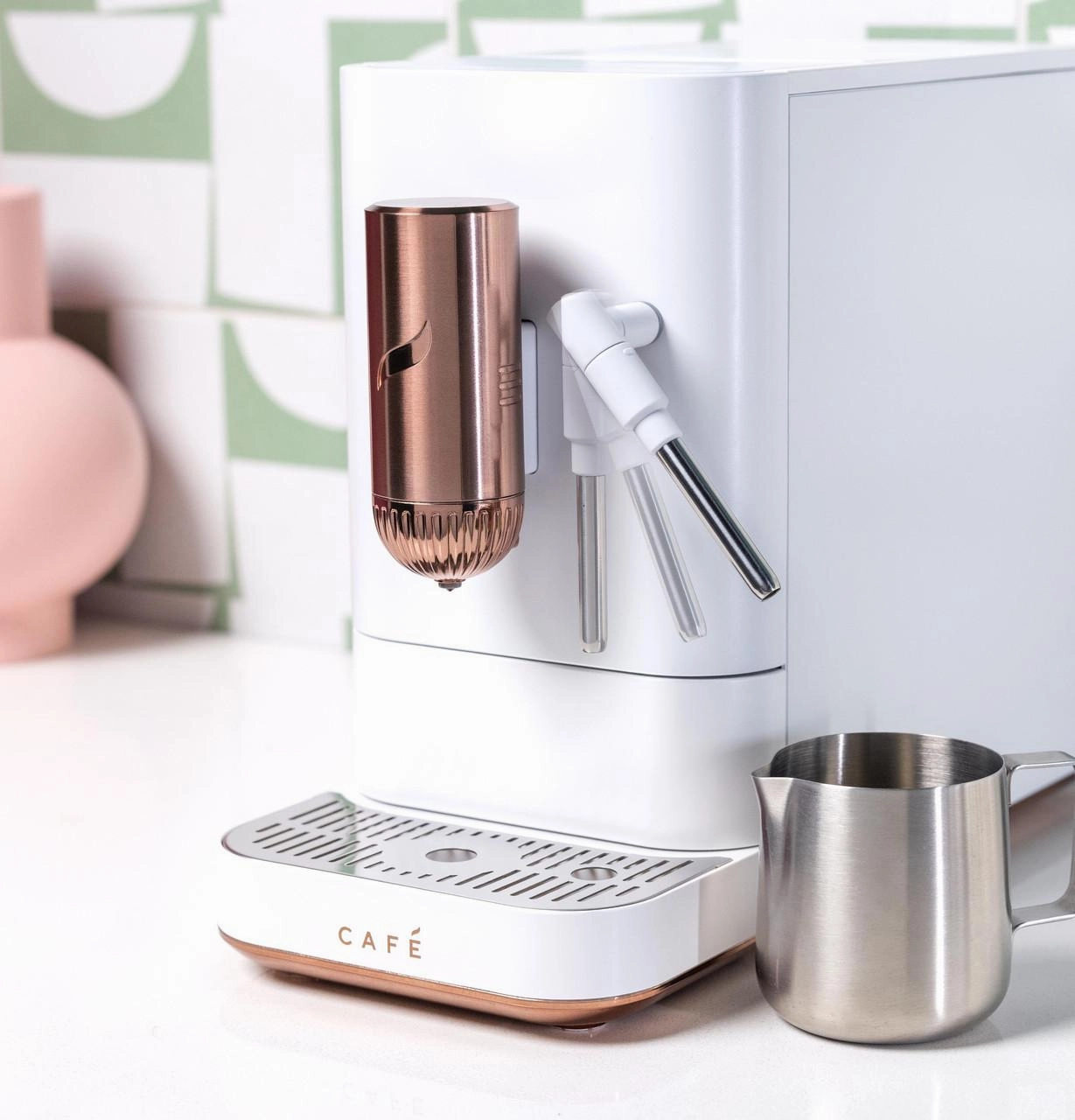 Cafe C7CEBBS4RW3 Caf&#8482; Affetto Automatic Espresso Machine   Frother