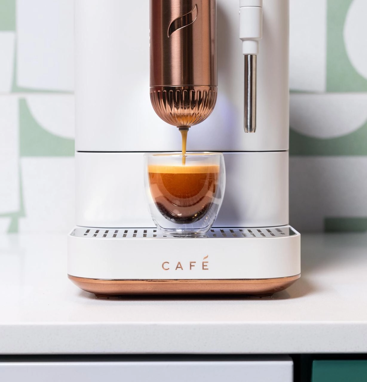 Cafe C7CEBBS4RW3 Caf&#8482; Affetto Automatic Espresso Machine   Frother