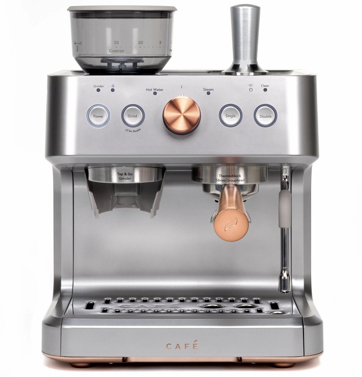 Cafe C7CESAS2RS3 Caf&#8482; Bellissimo Semi Automatic Espresso Machine   Frother