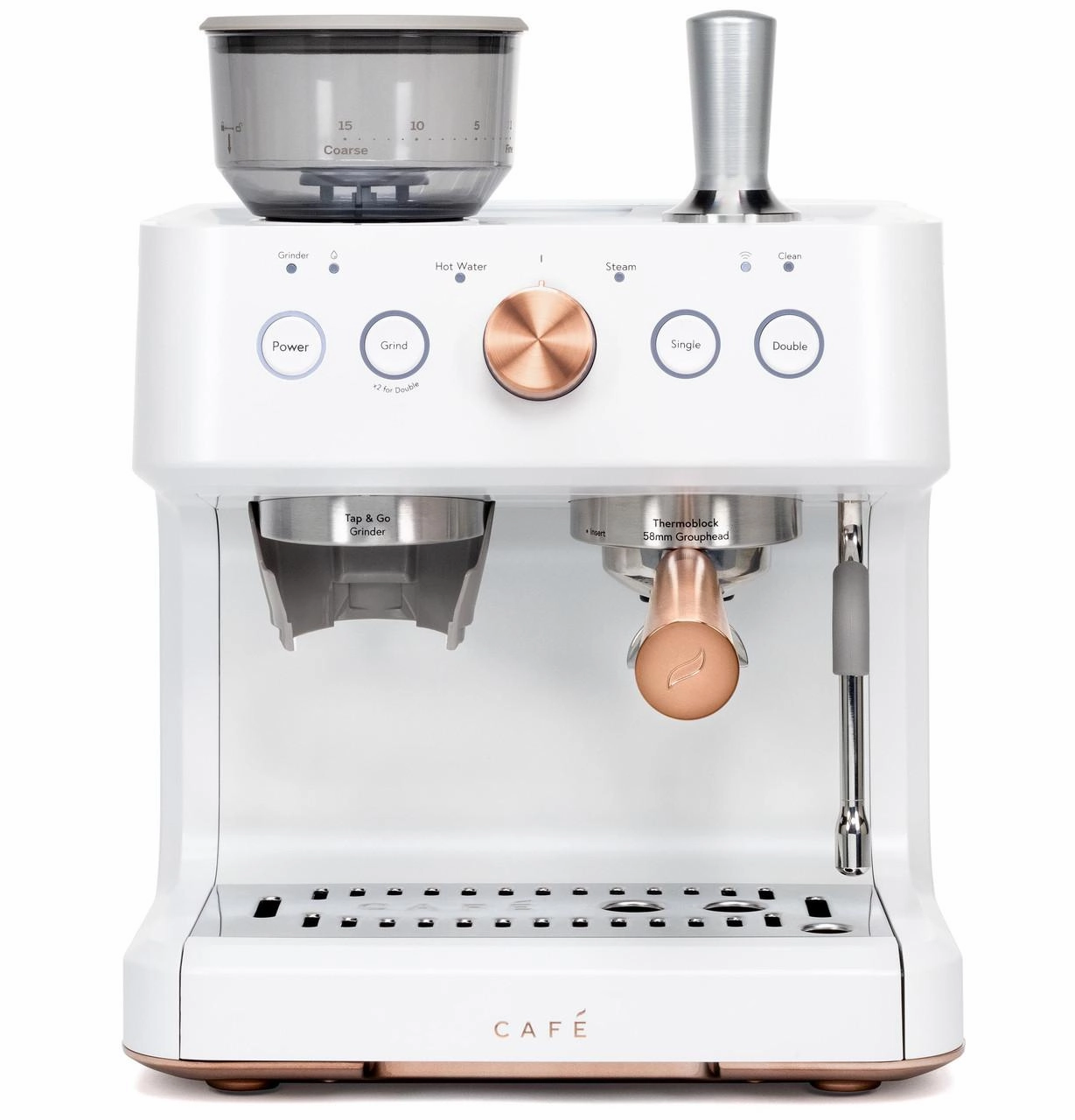 Cafe C7CESAS4RW3 Caf&#8482; Bellissimo Semi Automatic Espresso Machine   Frother