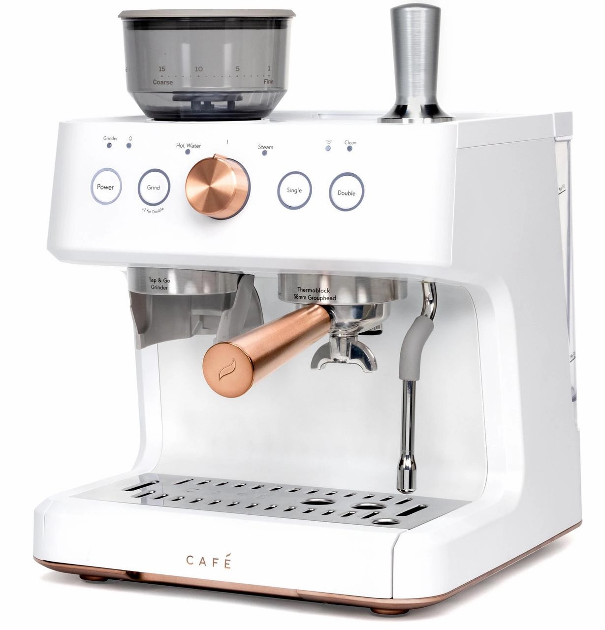 Cafe C7CESAS4RW3 Caf&#8482; Bellissimo Semi Automatic Espresso Machine   Frother