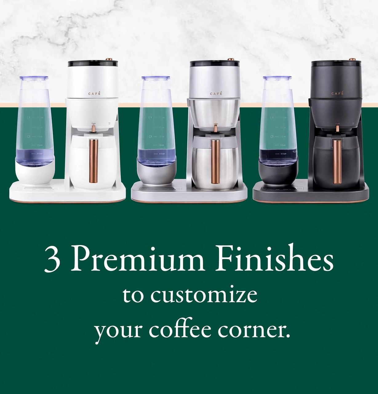 Cafe C7CGAAS2TS3 Caf&#8482; Specialty Grind And Brew Coffee Maker With Thermal Carafe