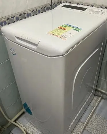 Candy CVFT G672TMH-UK 7KG Inverter Top Load Washer (Euro Style)