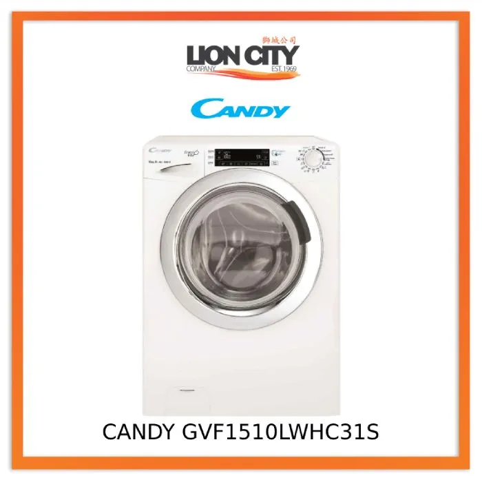 CANDY GVF1510LWHC31S FRONT LOAD WASHER (10KG)
