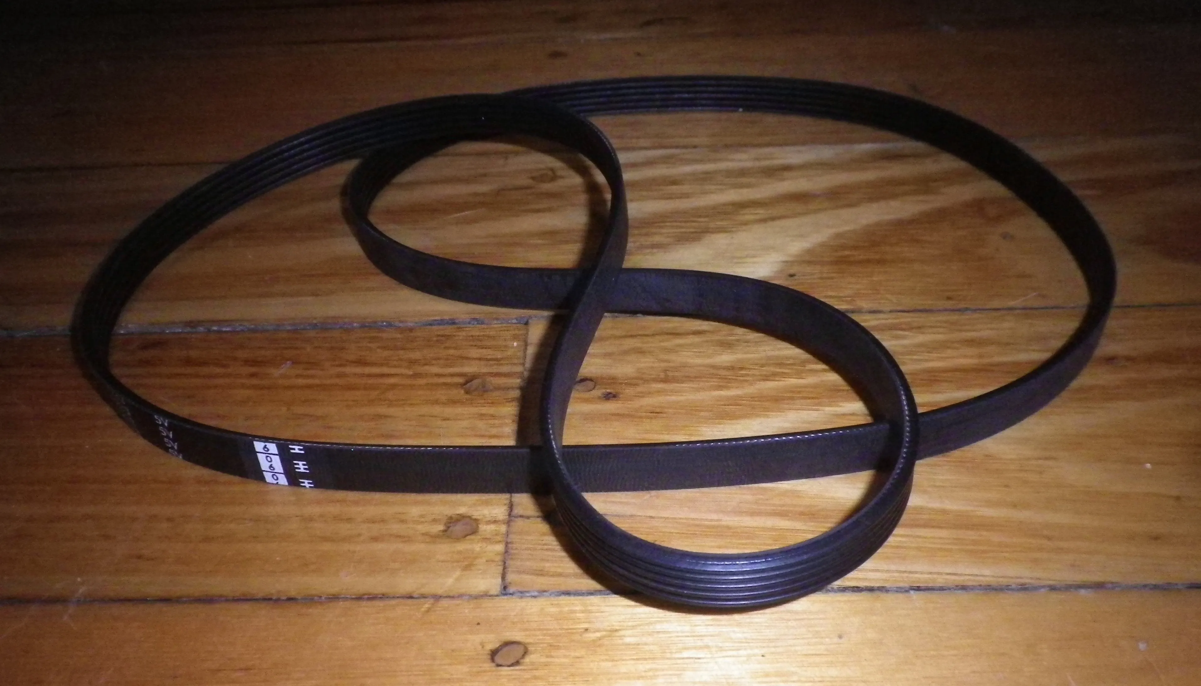 Candy, Hoover Front Loader Washing Machine Drum Belt - Part # POL76, 1233J5 MAEL