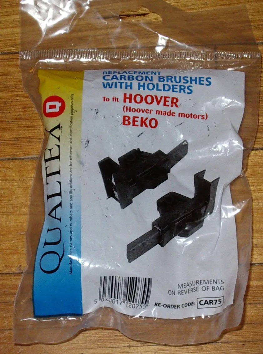 Carbon Motor Brushes for Hoover, Blanco Front Load Washer - Part # CAR75