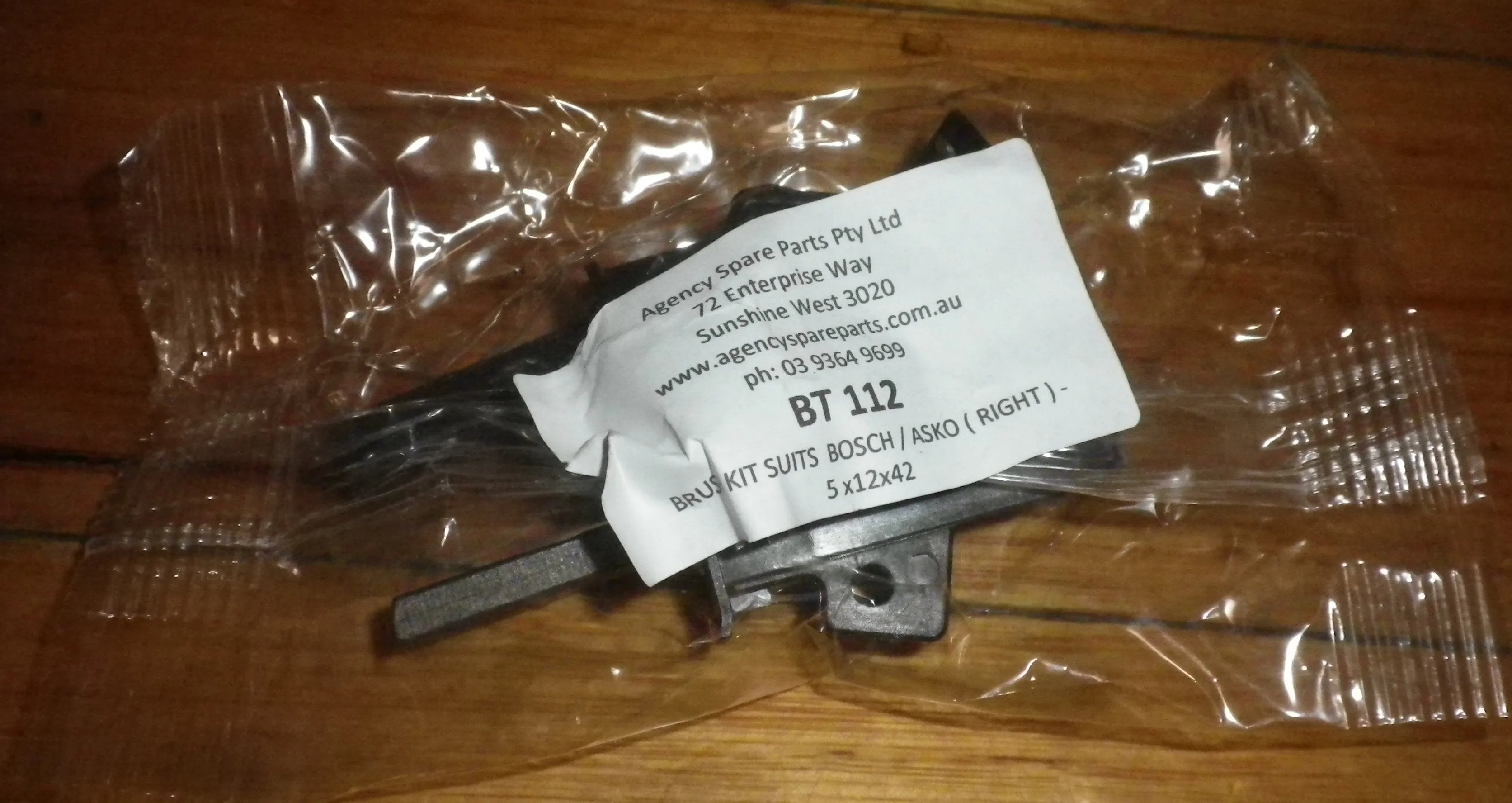 Carbon Motor Brushes suit Asko, Bosch Frontload Washer - Part # BT112