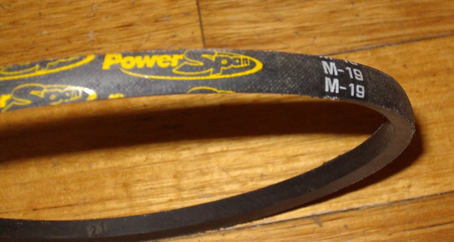 Centrex Small Washing Machine Main Drive Belt - Part # TBVPM019, M19