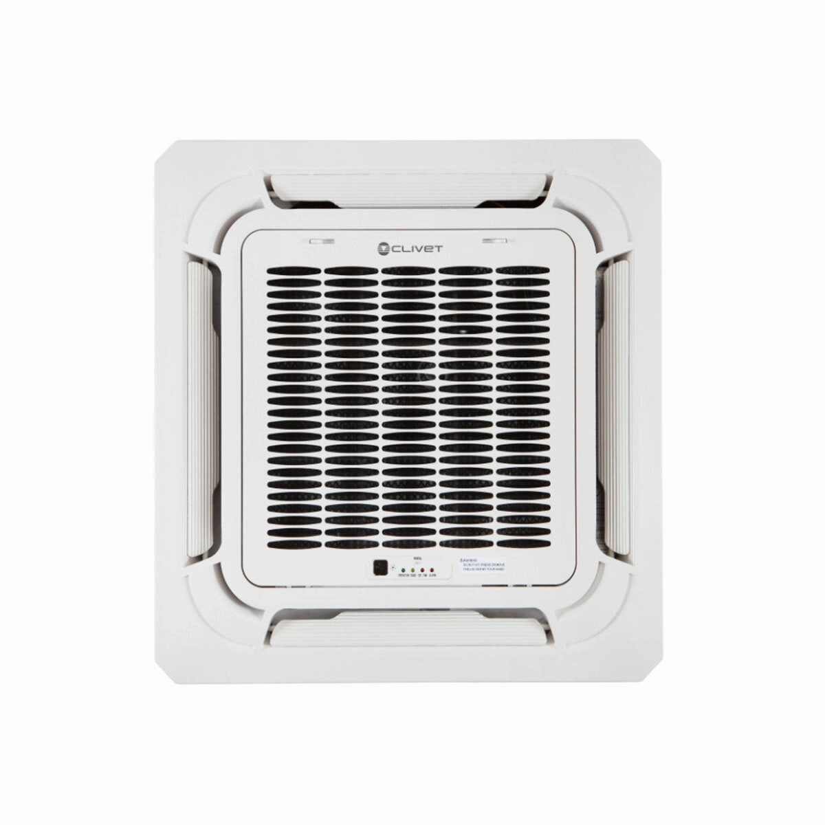 Clivet BOX 2 air conditioner 650x650 4-way dual split cassette 9000 12000 BTU inverter A   outdoor unit 4.1 kW