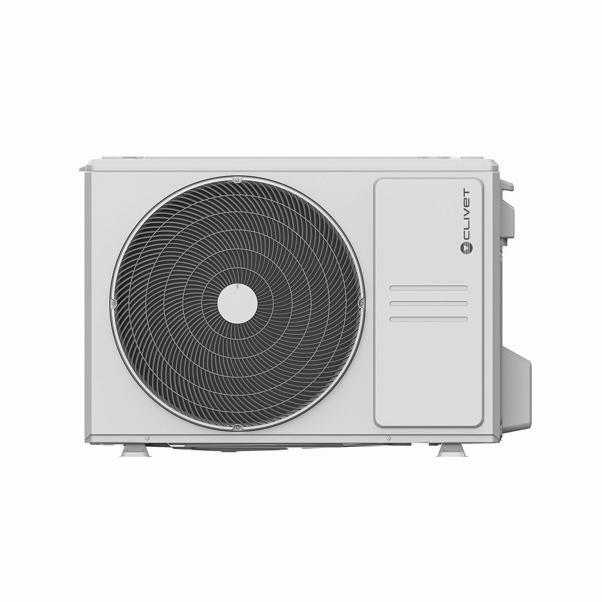 Clivet BOX 2 air conditioner 650x650 4-way dual split cassette 9000 18000 BTU inverter A   outdoor unit 5.3 kW