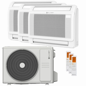 Clivet CONSOLE 3 trial split air conditioner 12000 12000 12000 BTU inverter A   outdoor unit 7.9 kW