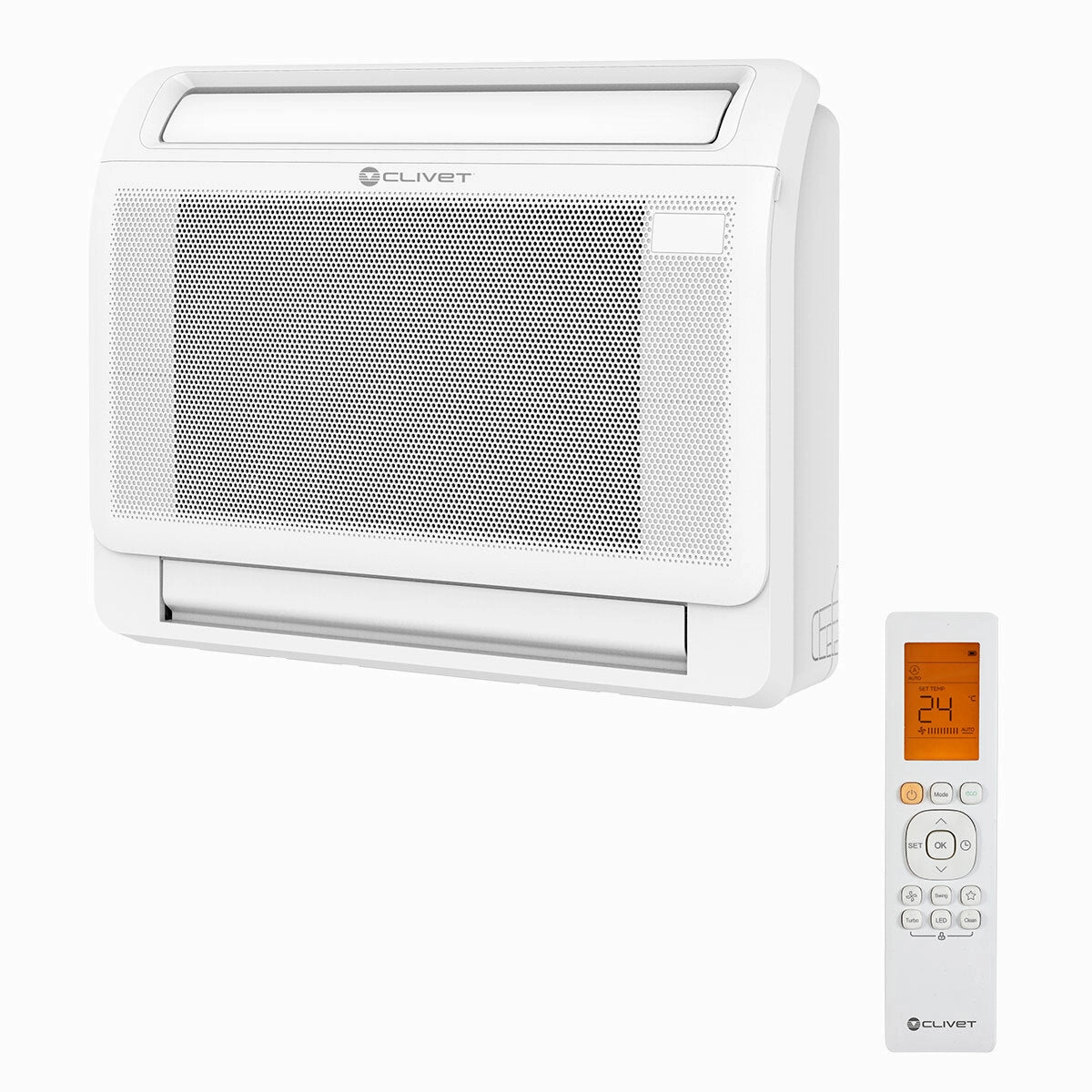 Clivet CONSOLE 3 trial split air conditioner 9000 12000 18000 BTU inverter A  outdoor unit 12.3 kW