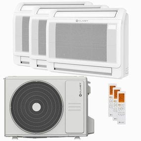 Clivet CONSOLE 3 trial split air conditioner 9000 9000 12000 BTU inverter A   outdoor unit 7.9 kW